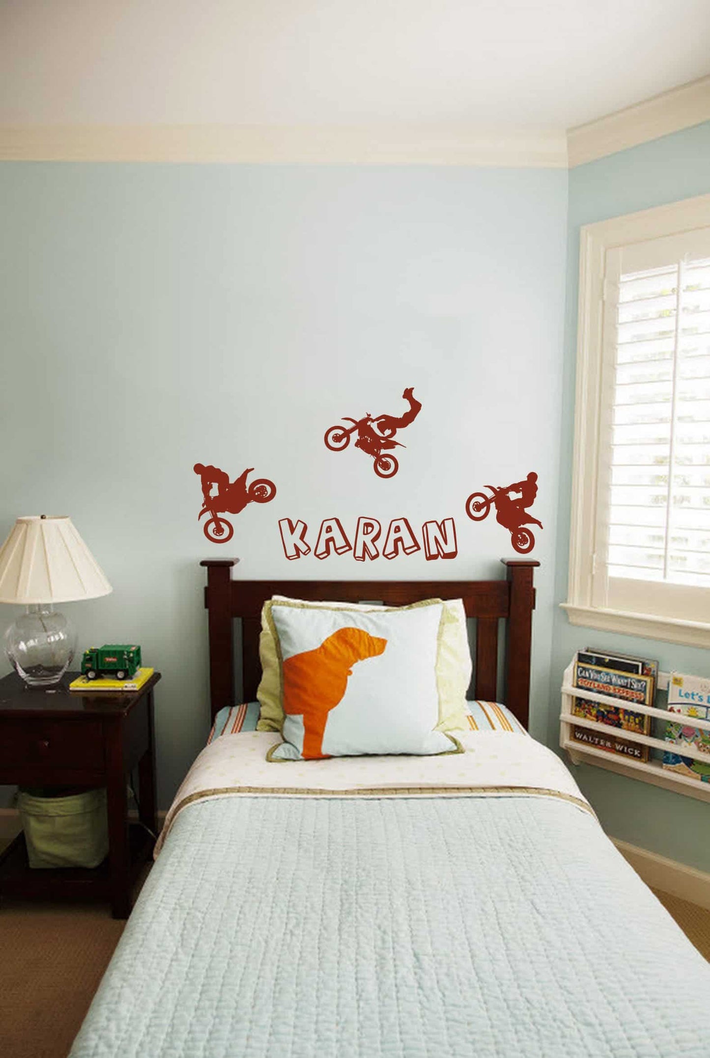 Motobiking Wall Sticker