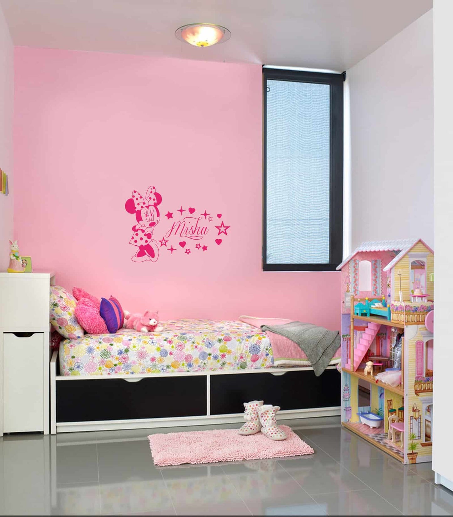 Mad About Mickey & Minnie Wall Sticker