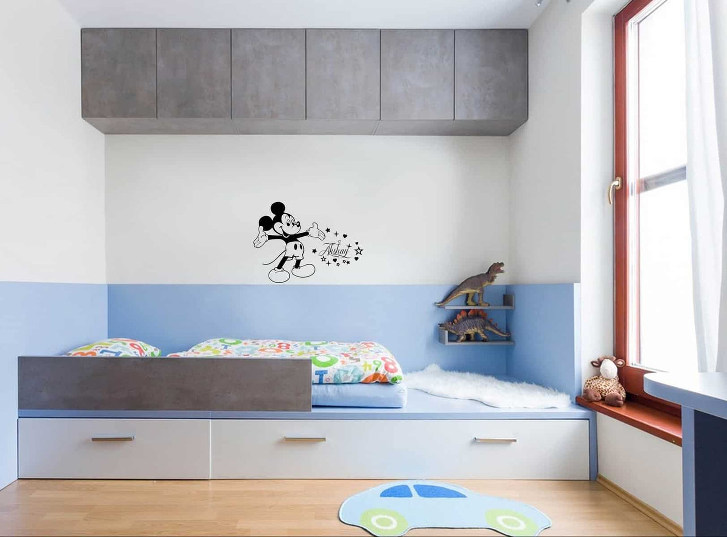 Mad About Mickey & Minnie Wall Sticker