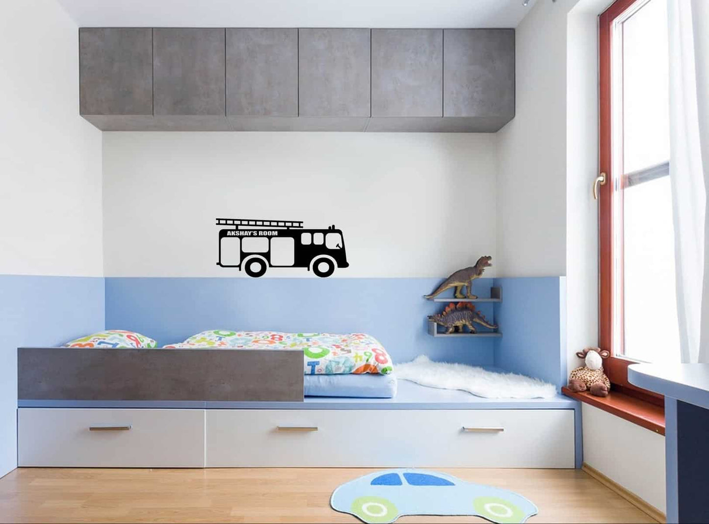 Fire Engine Wall Sticker