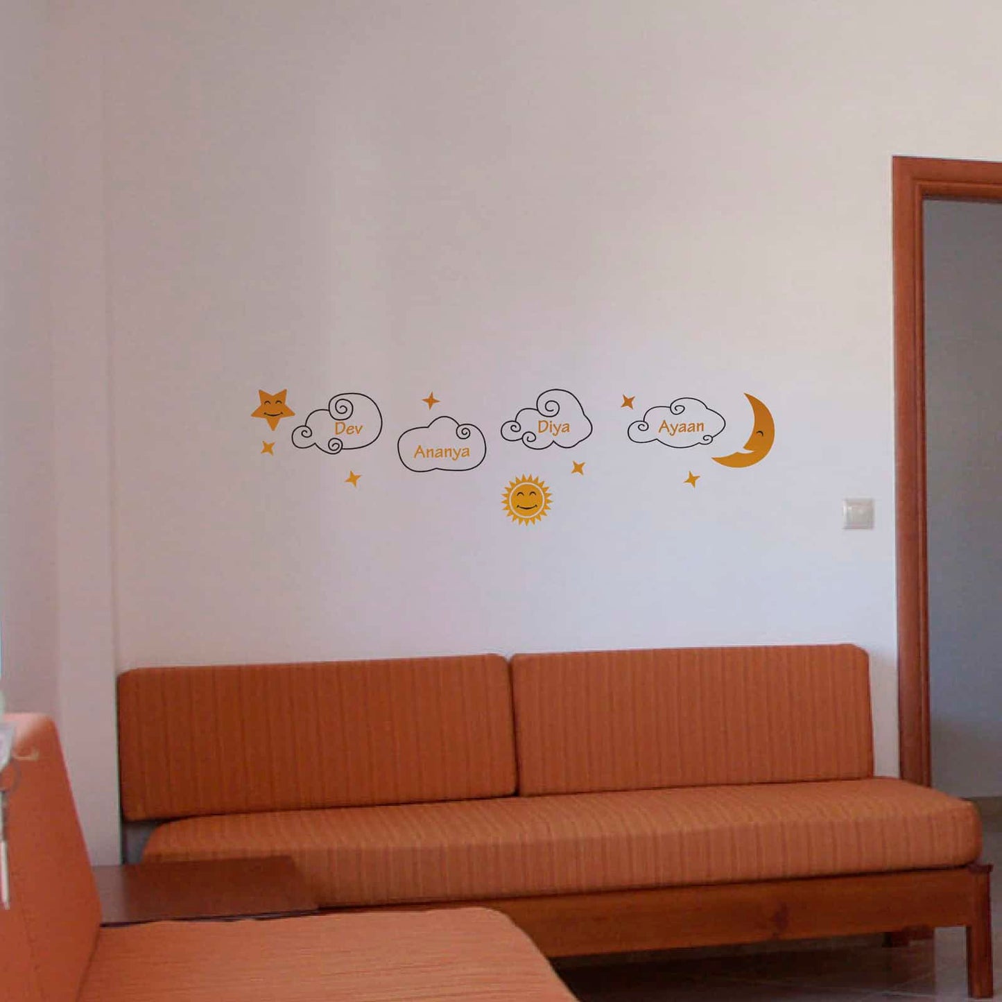 Family of Stars Wall Sticker