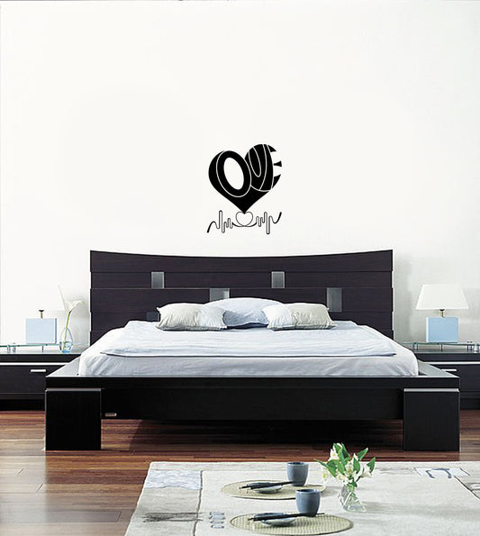 Love Bedroom Wall Sticker