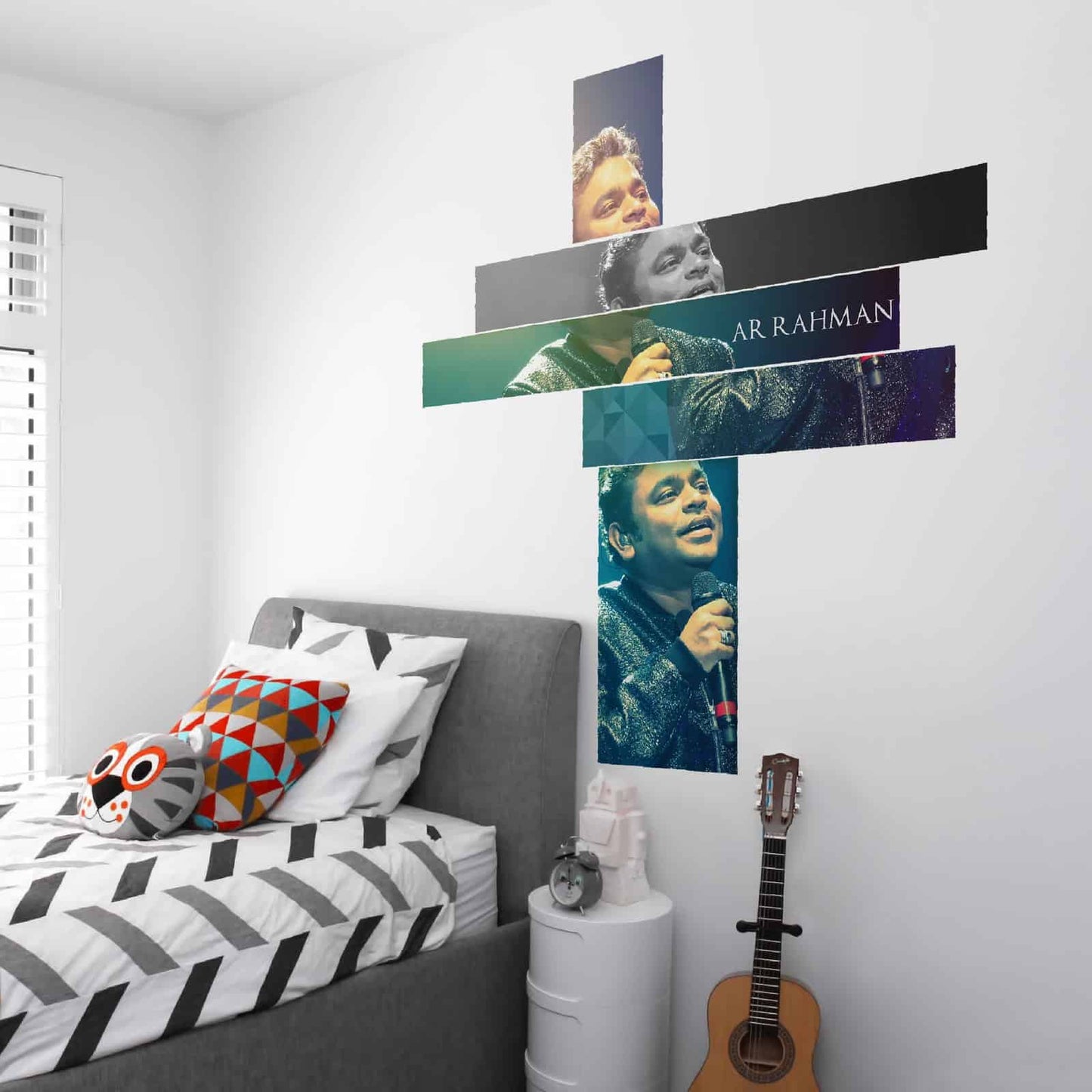 Print your own music band wall sticker