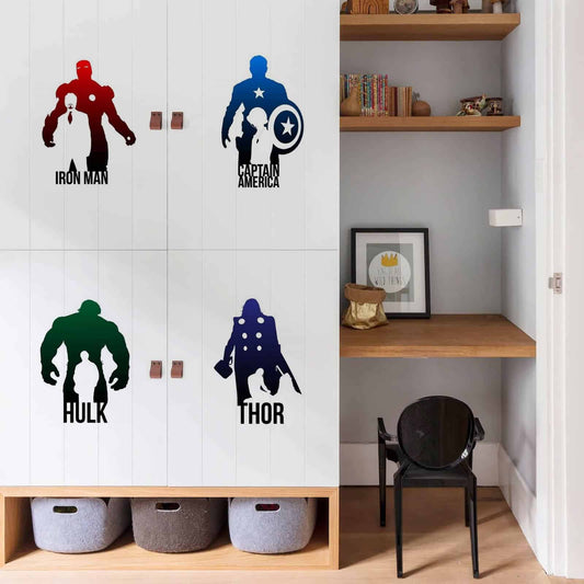 Print your Superhero Wall Sticker