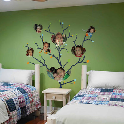 Flower Child Photo Collage Wall Sticker