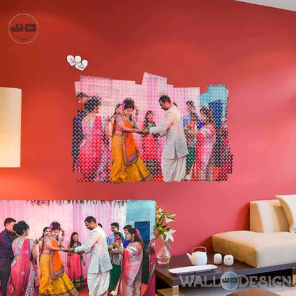 Panel Out Photo 3D Wall Sticker