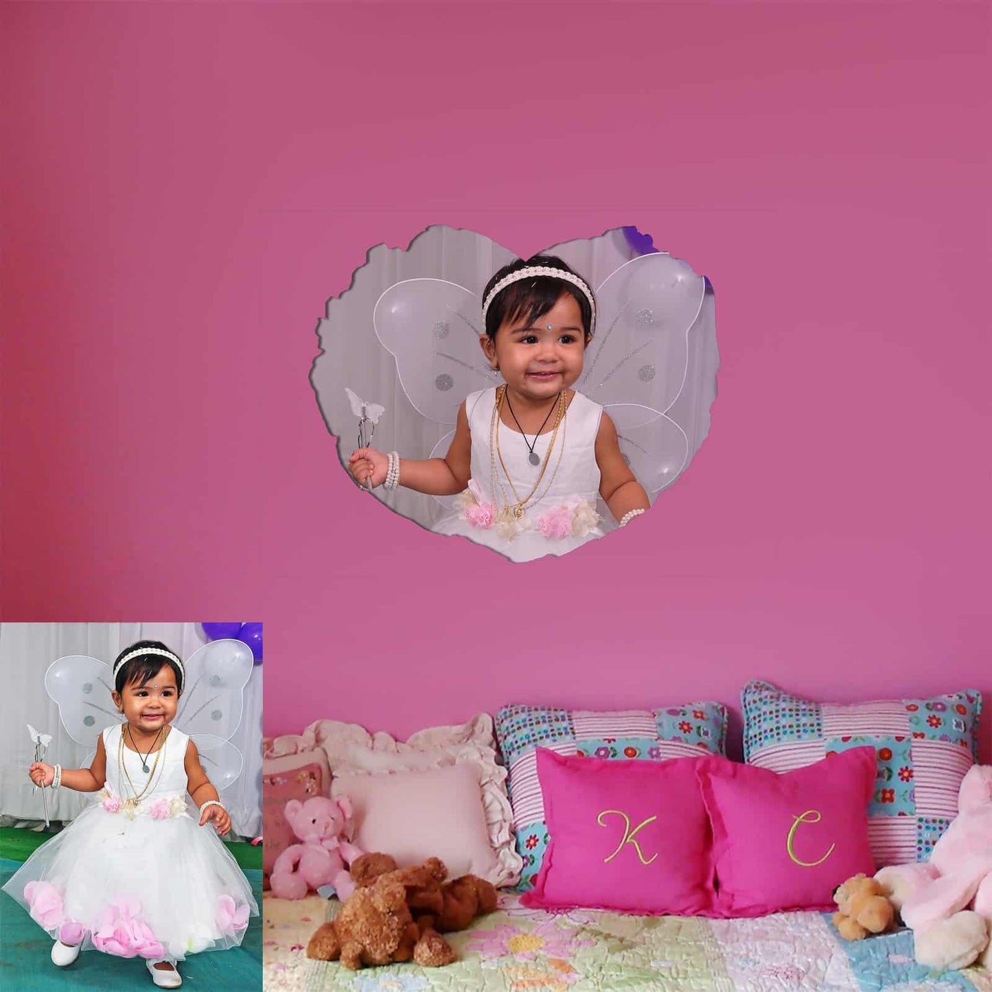 Photo Heart Frame Wall Sticker