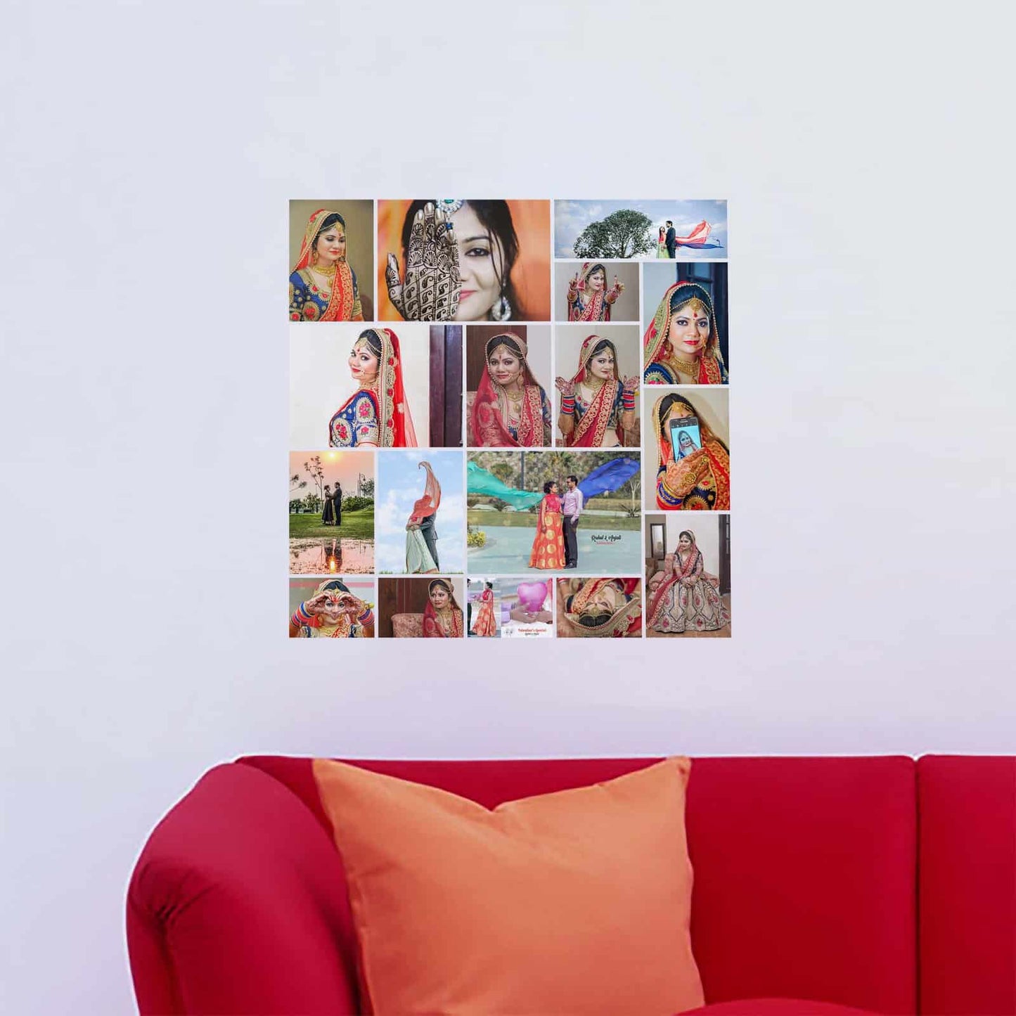 Album Collage Wall Design
