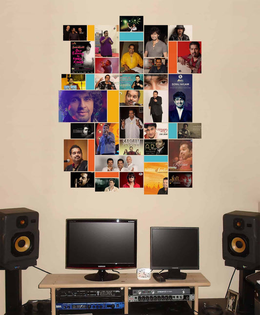 Album Collage Wall Design