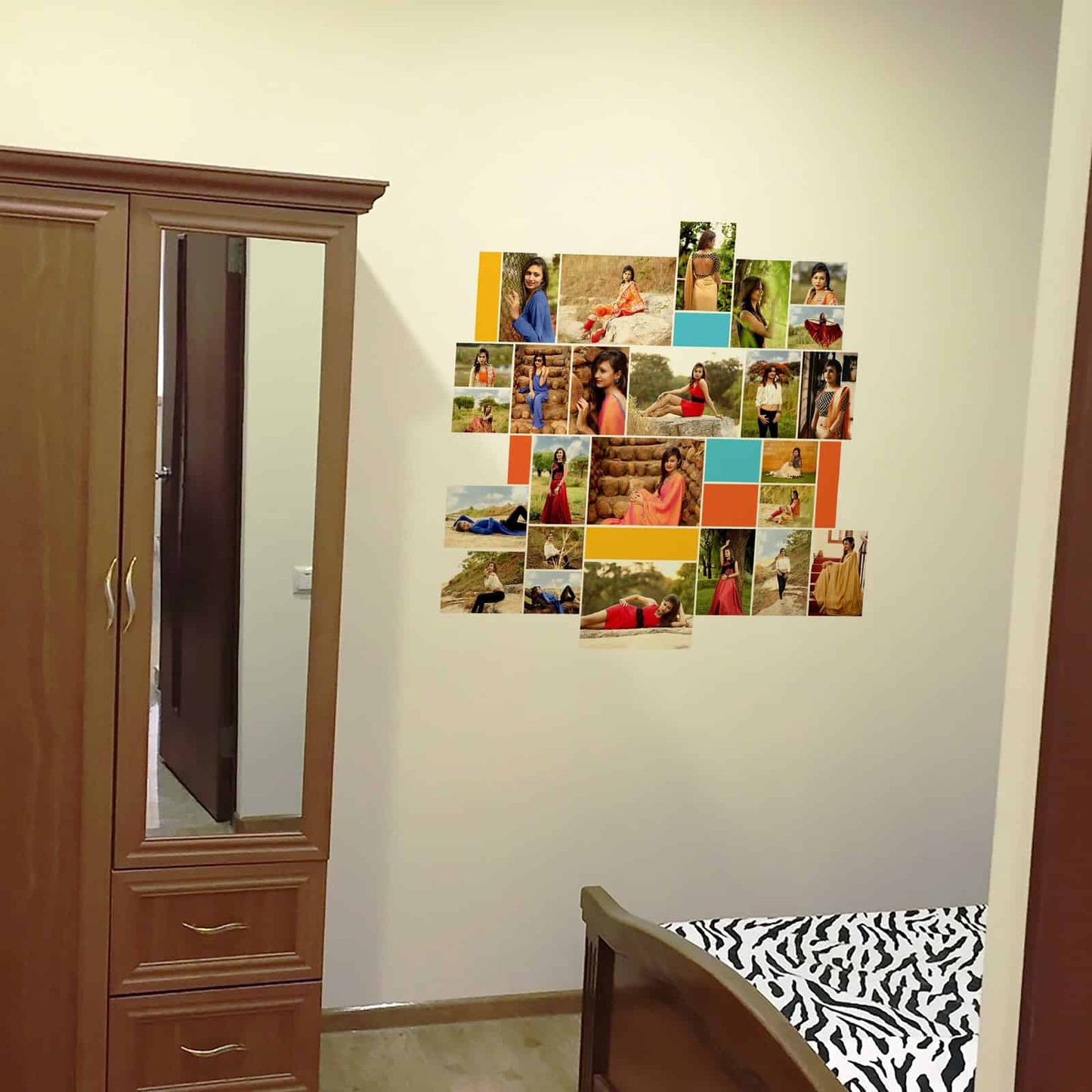 Album Collage Wall Design