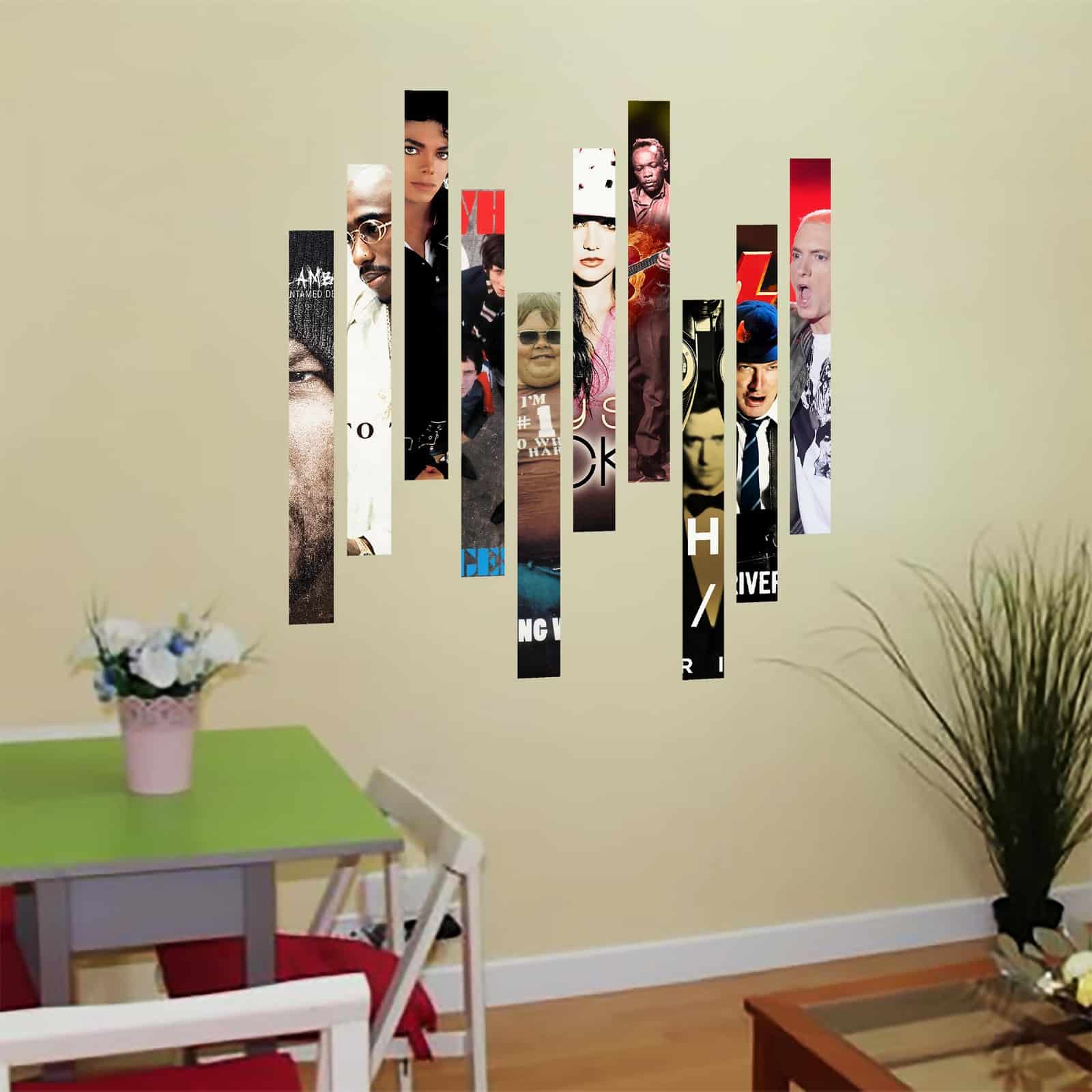 Timeline Collage Wall Stickers – WallDesign