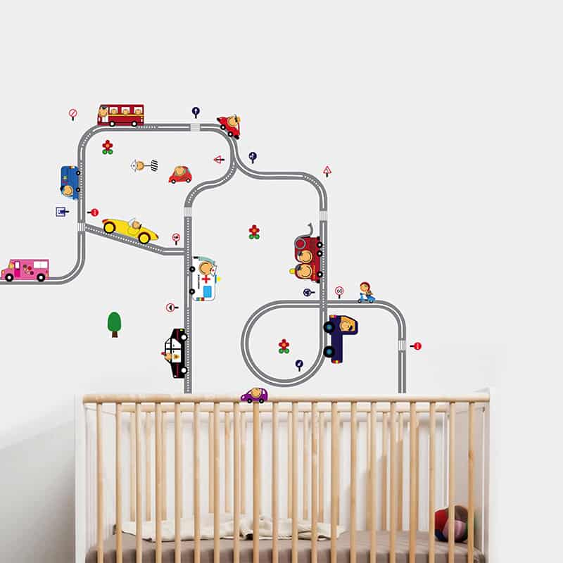 Smiley Happy Drivers Wall Sticker – WallDesign