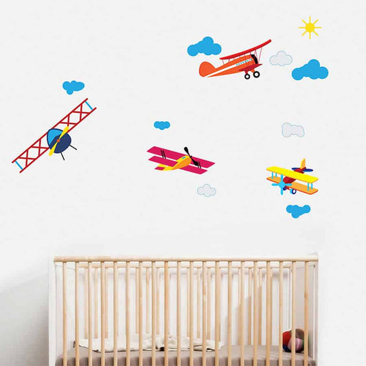 Aeroplanes Wall Sticker