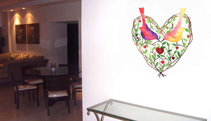 Birdies Love You Wall Sticker