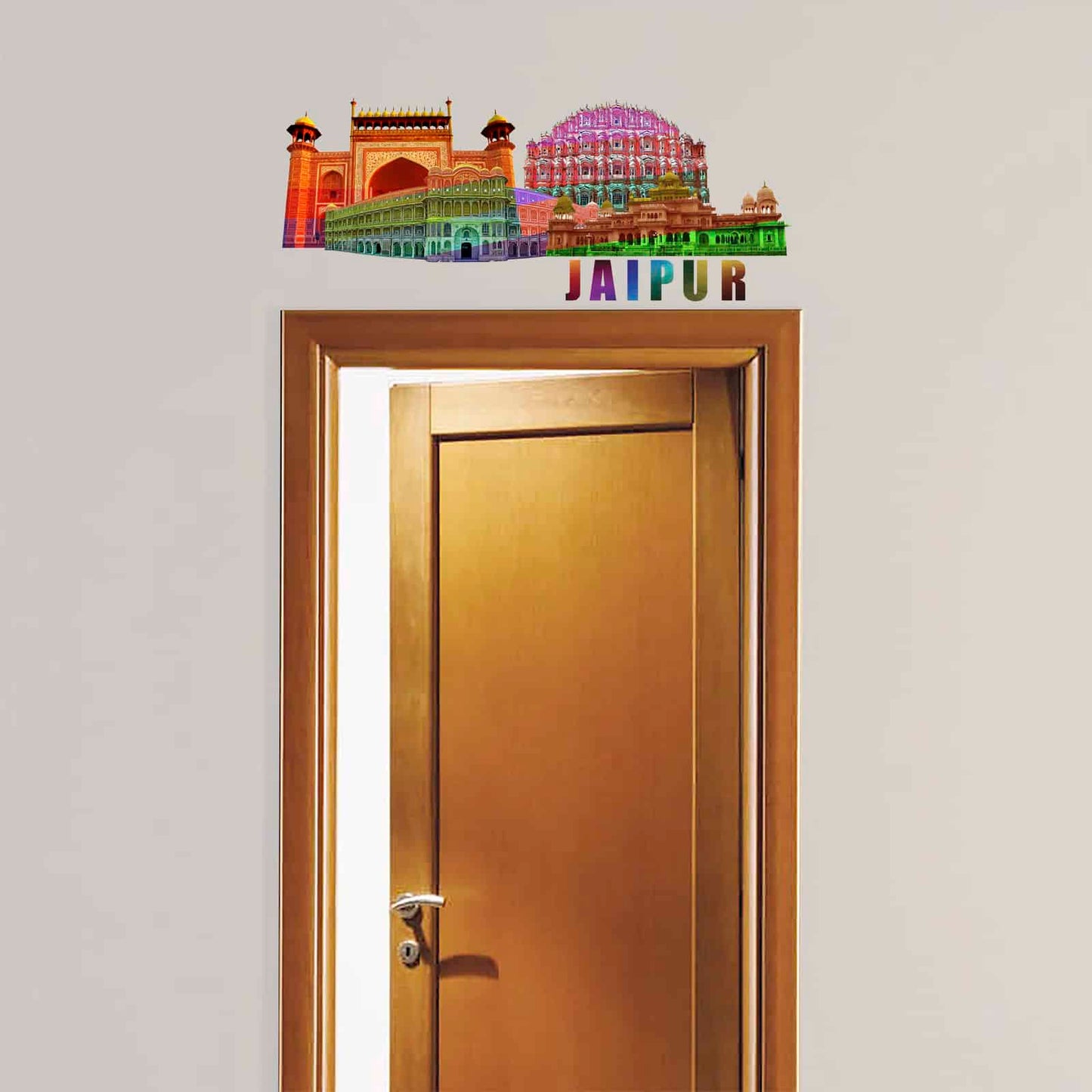 Modern Jaipur Wall Sticker