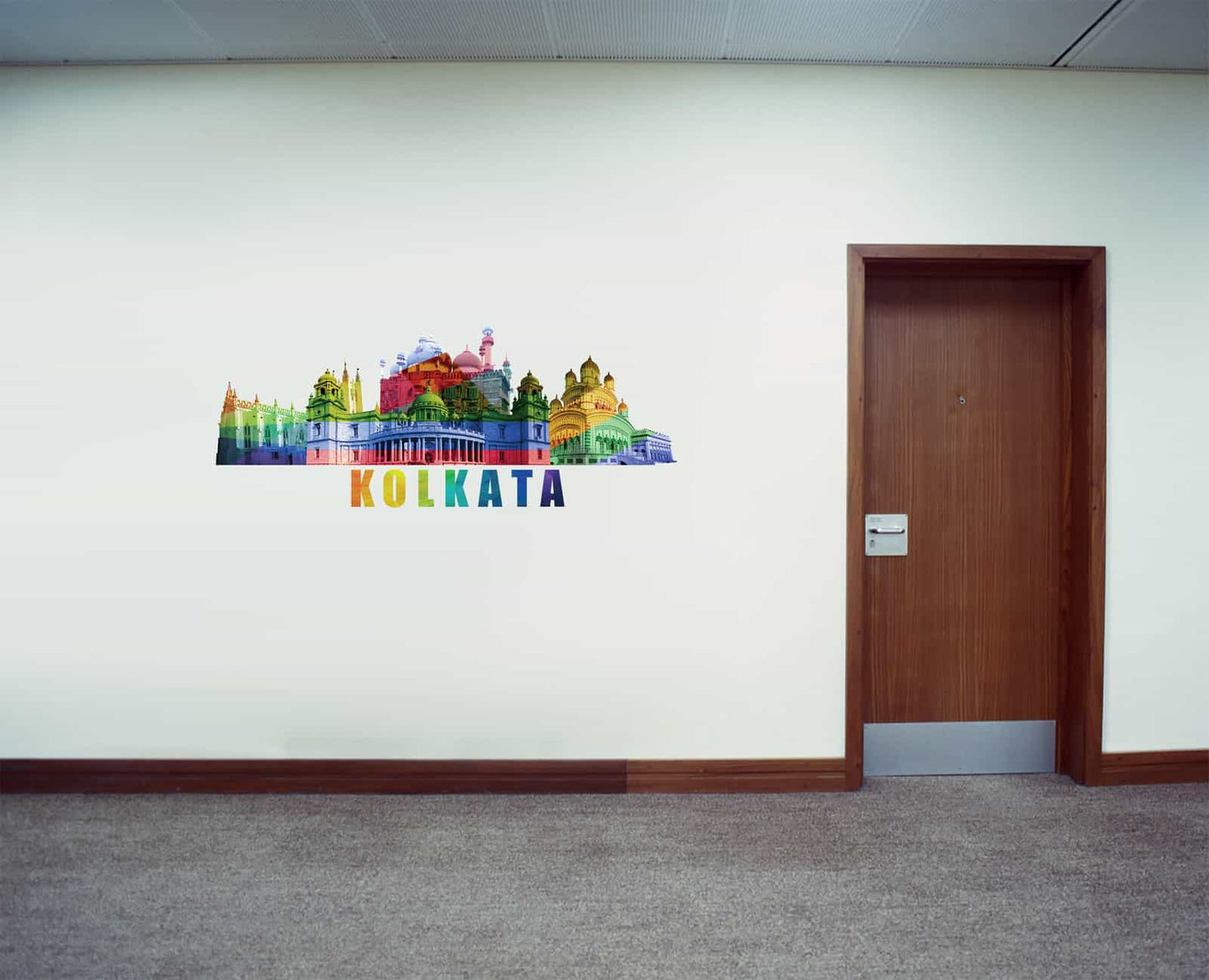 Kolkata Gaze Wall Sticker