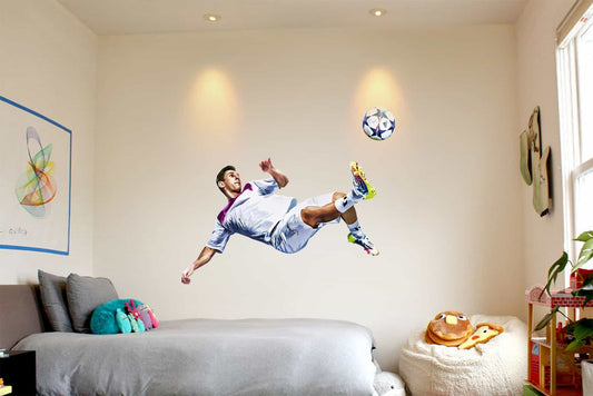 Messi oil Paint Wall Sticker