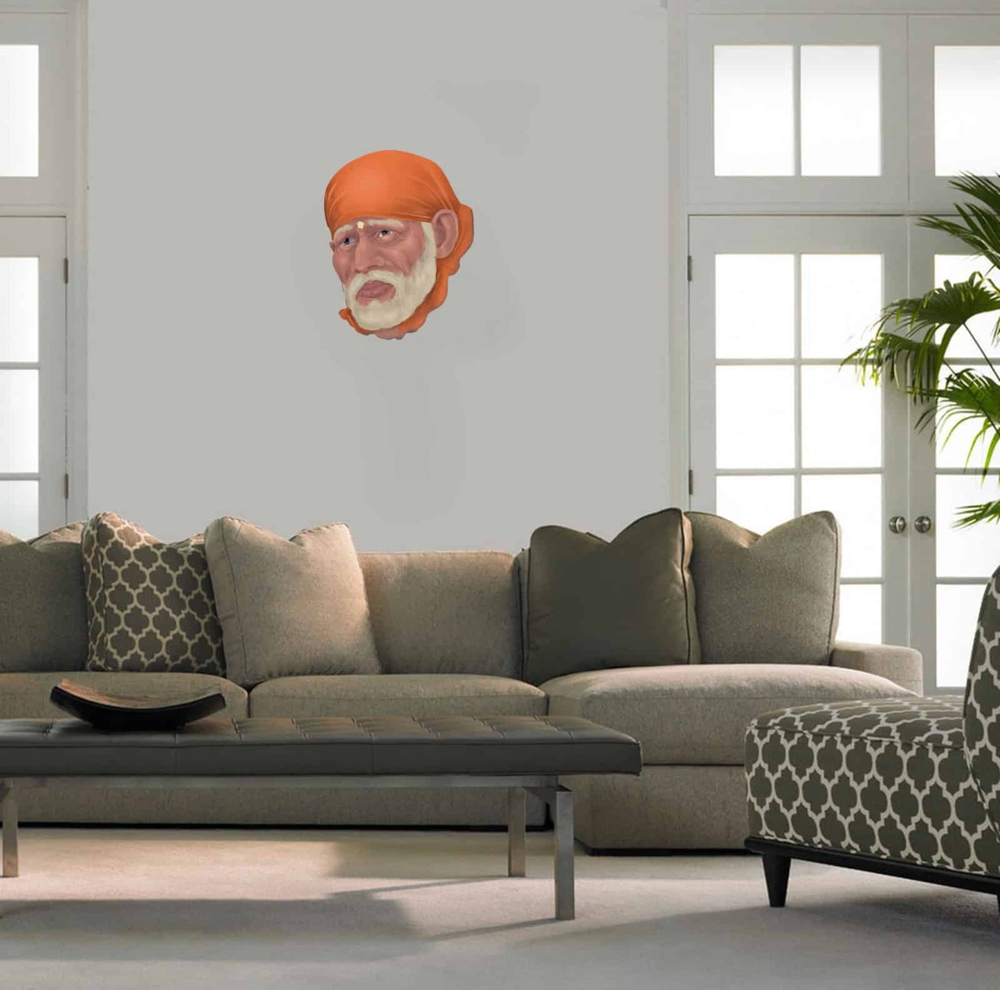 SaiBaba Wall Painting Sticker