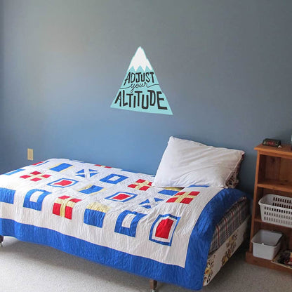 Adjust Your Altitude Wall Sticker