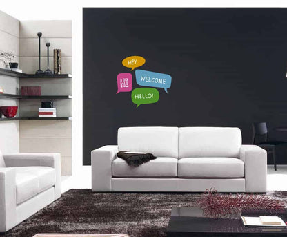 Hi Hello Welcome Wall Stickers