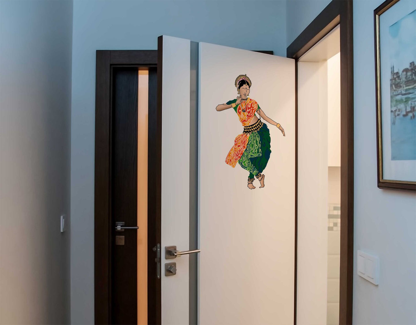 Indian Dancer design wall sticker