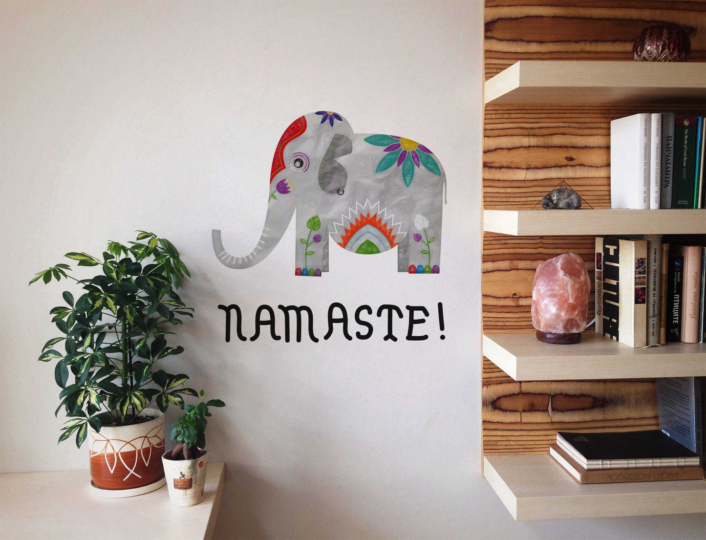 Namaste 2 wall sticker