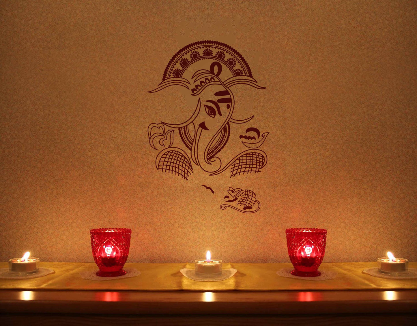 Mystic Ganesha Wall Sticker