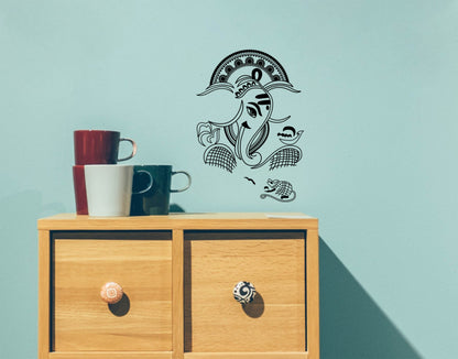 Mystic Ganesha Wall Sticker