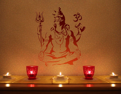 God Shiva Wall Sticker