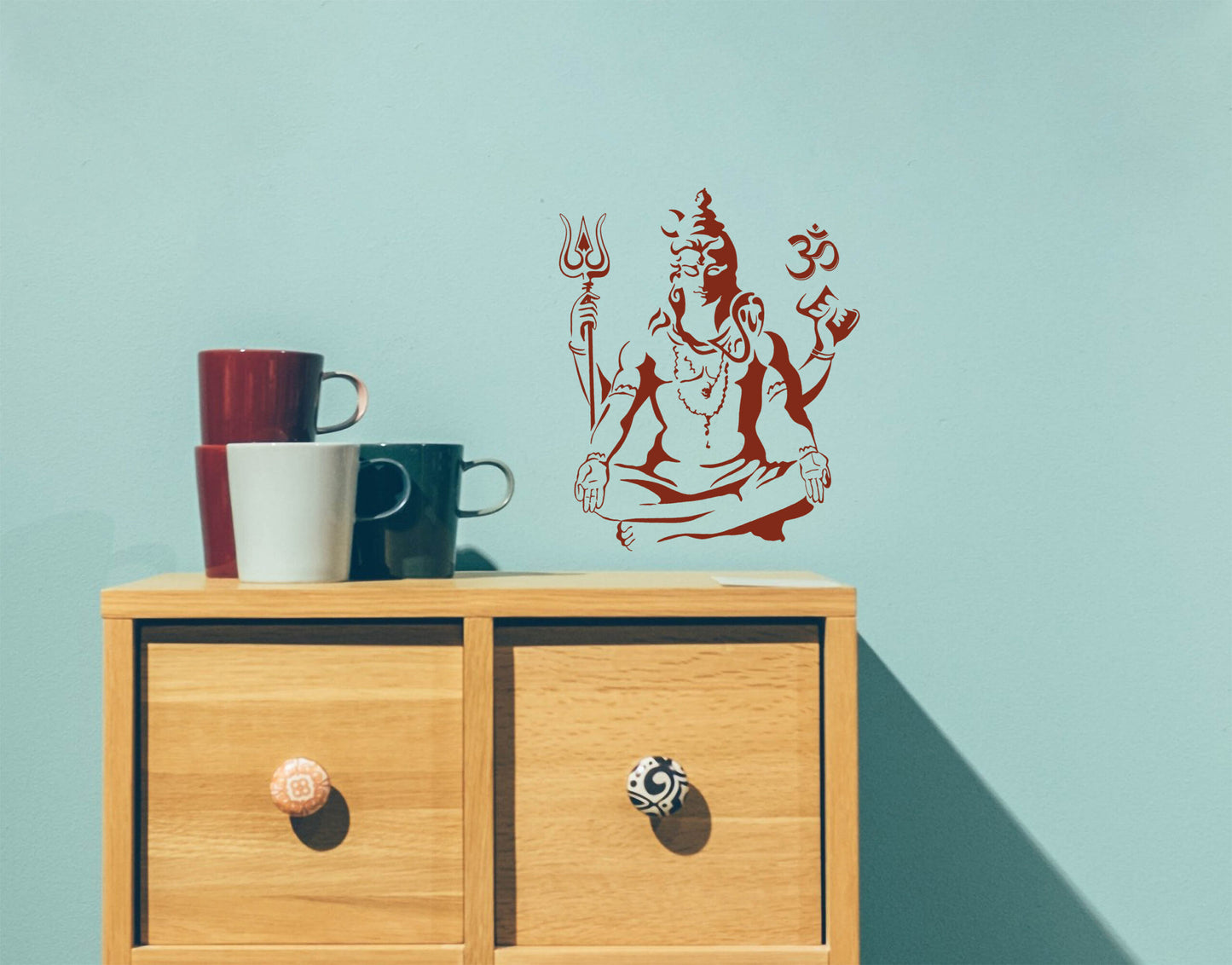 God Shiva Wall Sticker