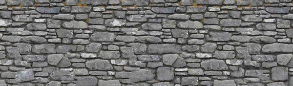 Decorative Natural Stone Brick Pattern Border Sticker – WallDesign