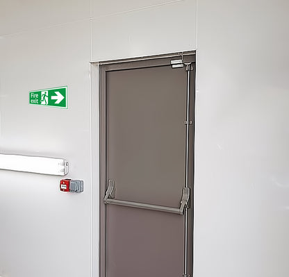 Safety "Fire Exit" Foam Sign Board - 18 in x 7 in