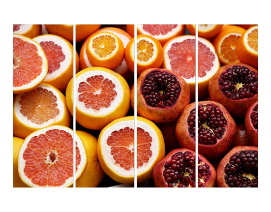 Orange &amp; Pomegranates Wall Art Print