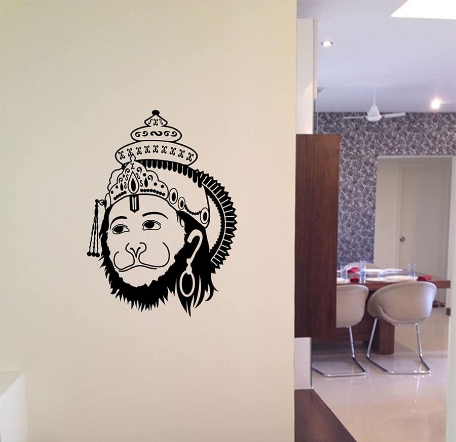 Hanuman Shining Wall Sticker