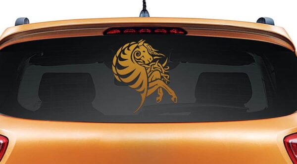 Yakari Copper Rear Car Sticker