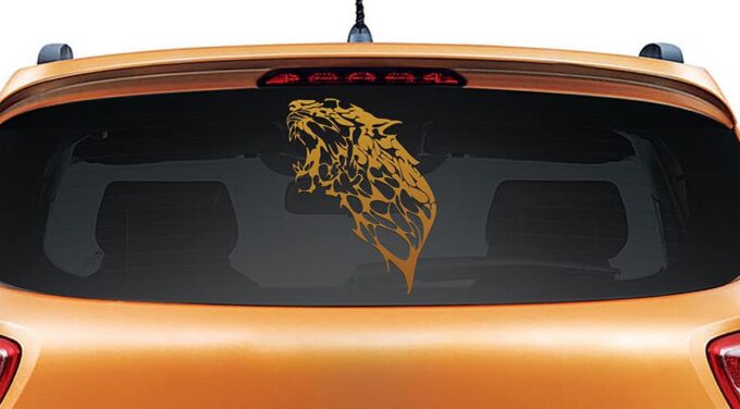 Roar of the Beast Copper Rear Car Sticker