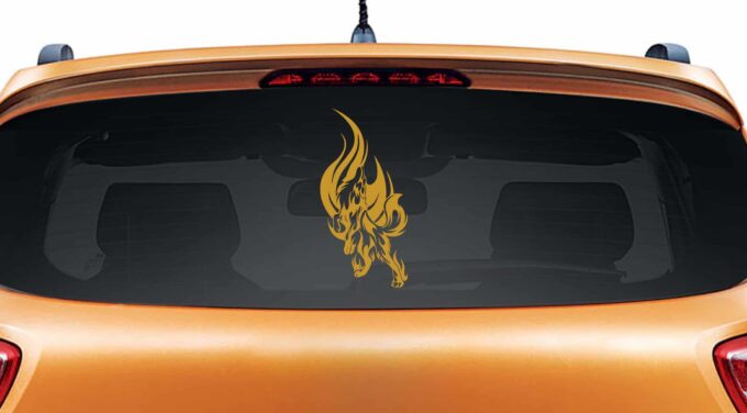 Wolverine Howl Copper Rear Car Sticker