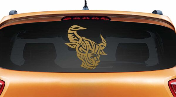 Come to Me Gold Rear Car Sticker