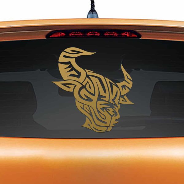 Come to Me Gold Rear Car Sticker