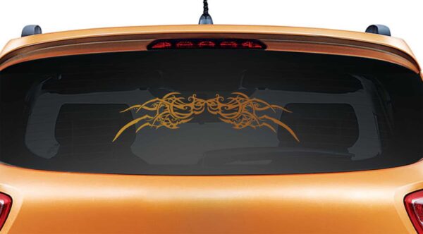 Spidee Spider Copper Rear Car Sticker