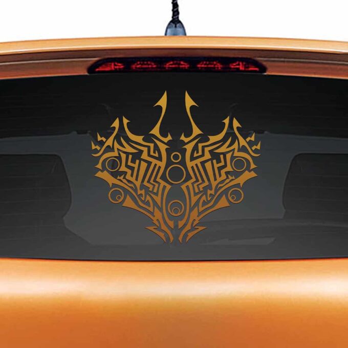 Moto Tribe Copper Rear Car Sticker