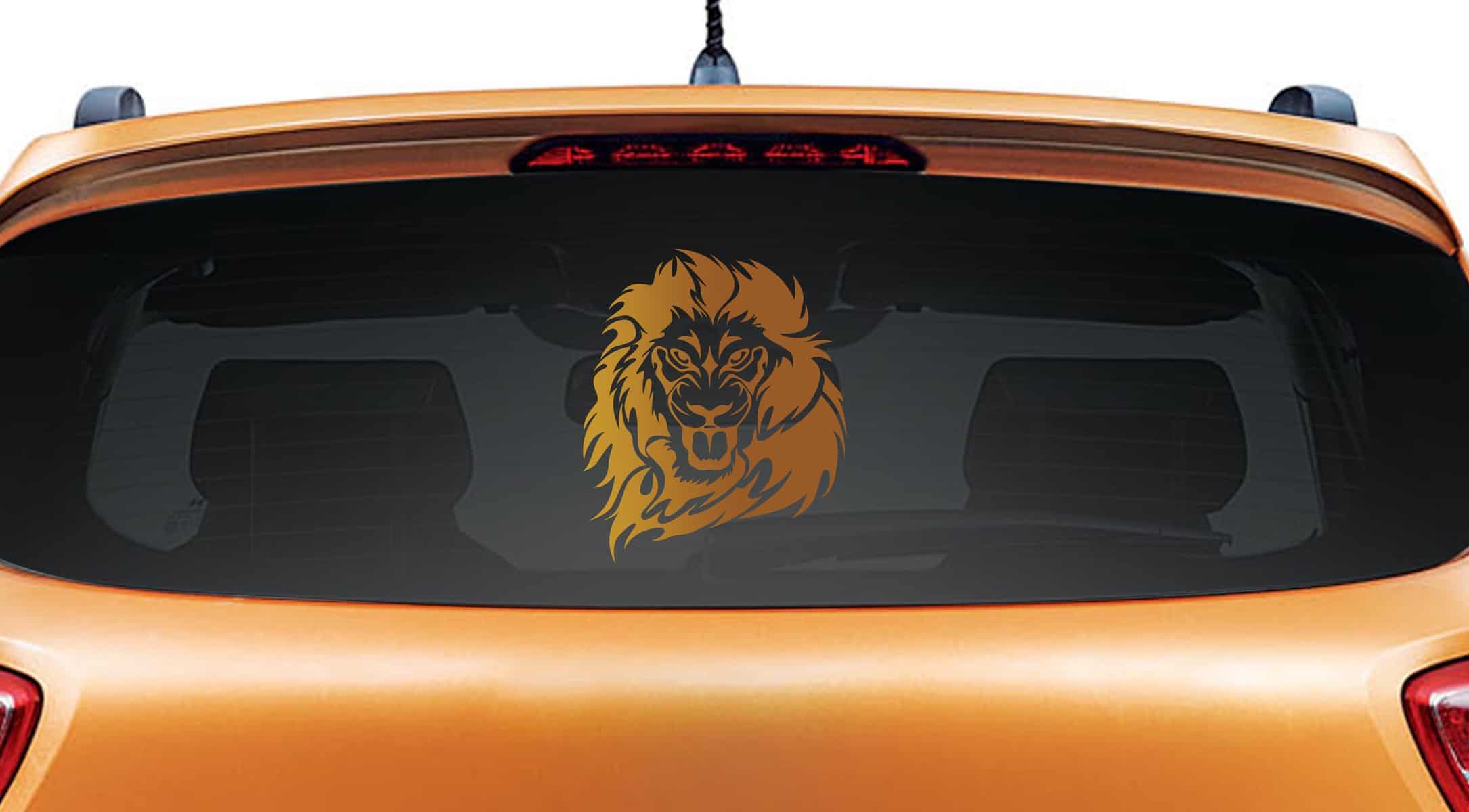 Lion Style Car Decal