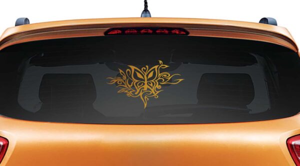 Ek Titli Copper Rear Car Sticker