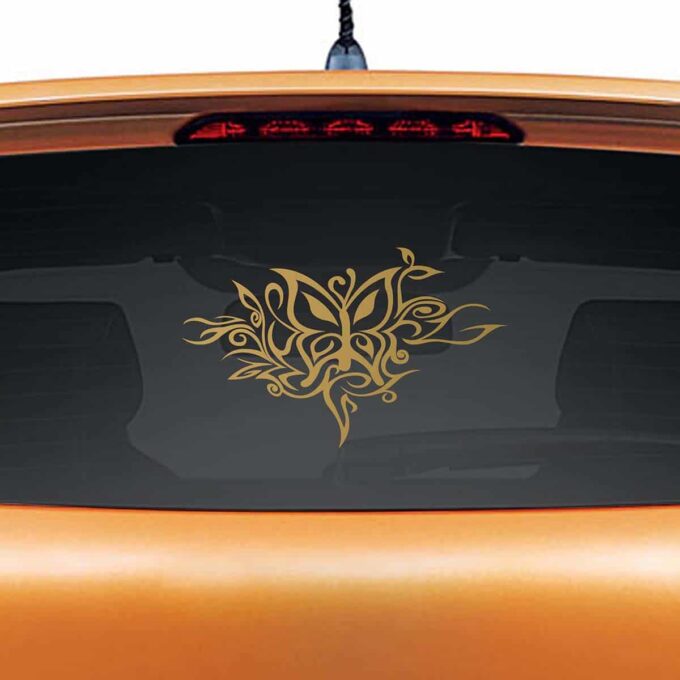 Ek Titli Gold Rear Car Sticker