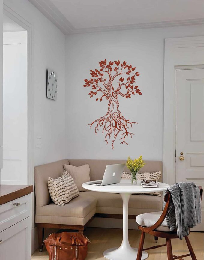 Beautiful root tree Living room decal