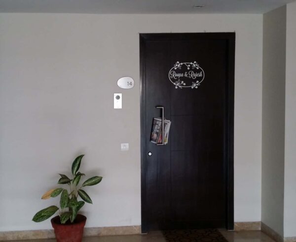 Welcome Home Door4 room sticker