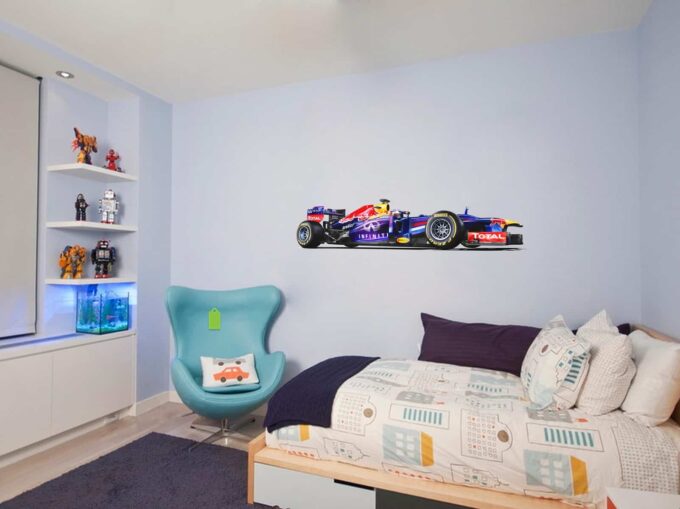 F1 car YoungKid room decal