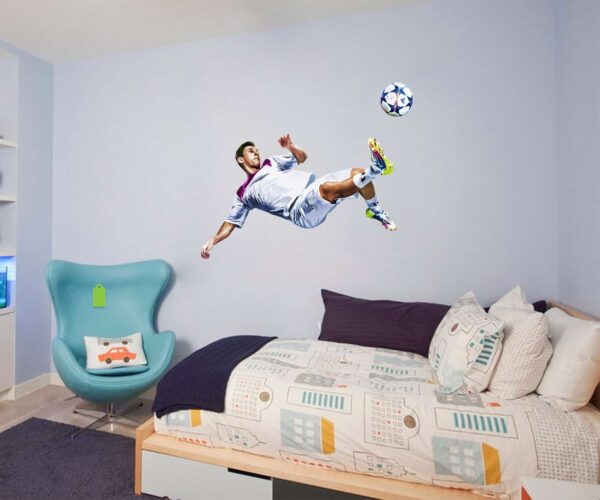Messi oil Paint YoungKid room decal