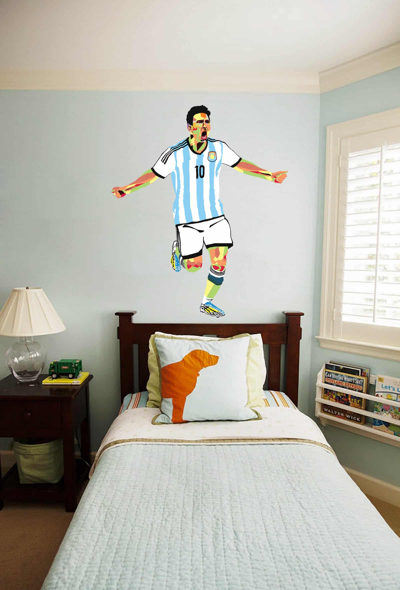 Come on Messi Wall Sticker