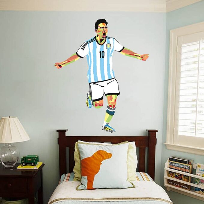 Come on Messi Teen2 room decal